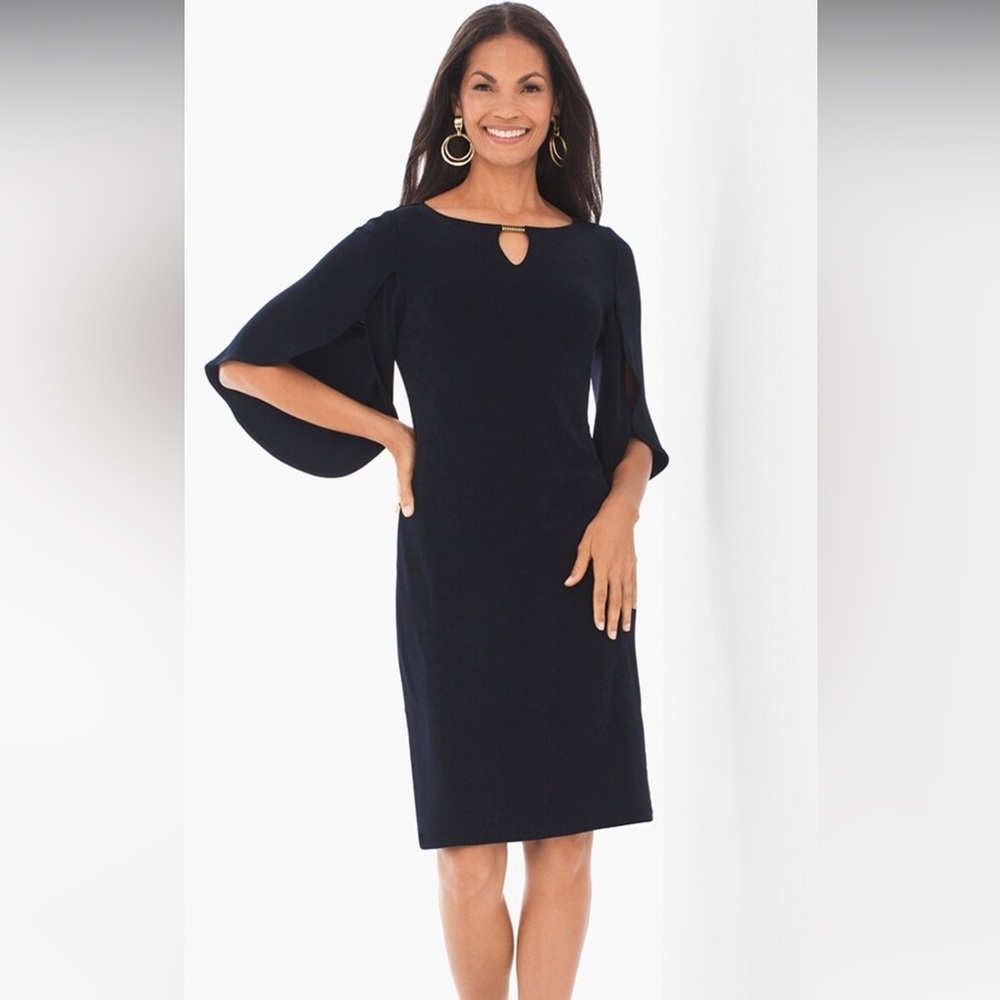 Chico’s NWT NavyTravelers Dress